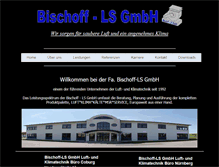 Tablet Screenshot of bischoff-klimatechnik.de